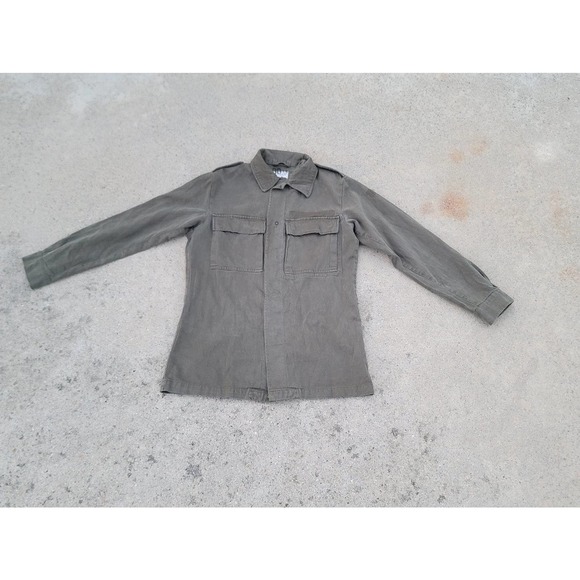 Dutch Army Other - Vtg 1981 Dutch Army Fatigue Shirt Jacket